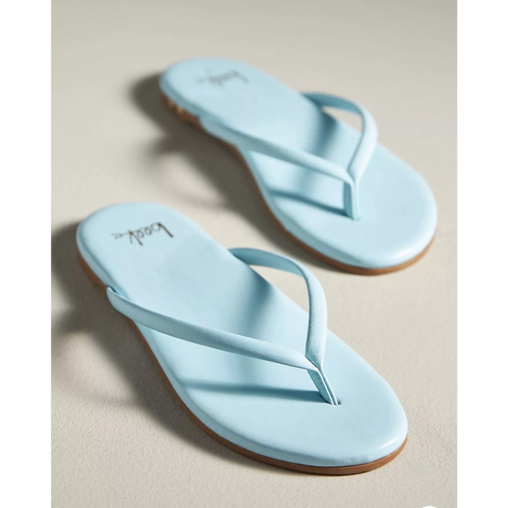 beek Light Blue Minimalist Flip Flop Sandals